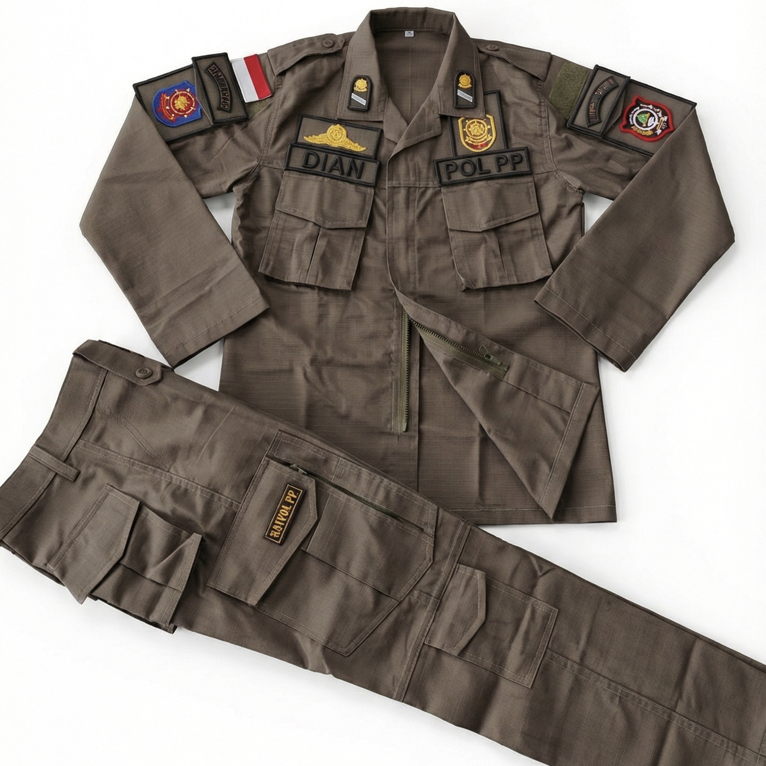 19 PDL SATPOL PP LENGKAP LOGO WARNA - Gambar 3